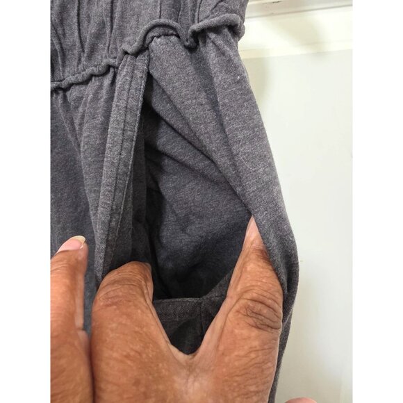 Ably Activewear Men's Charcoal Gray Shorts Drawstring & Pockets Size M - Picture 6 of 7